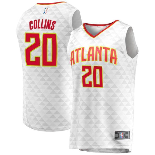 20-John Collins Atlanta Hawks Jersey – Association Edition – White