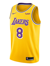 Load image into Gallery viewer, 8 - Los Angeles Lakers Kobe Bryant Icon Edition Swingman Jersey - Gold