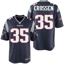 Load image into Gallery viewer, Nike Keion Crossen #35 Game Jersey-Navy