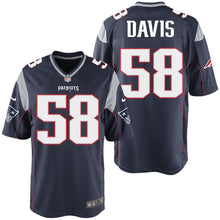 Load image into Gallery viewer, Nike Keionta Davis #58 Game Jersey-Navy