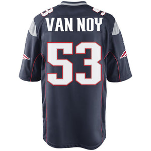 Nike Kyle Van Noy #53 Game Jersey-Navy