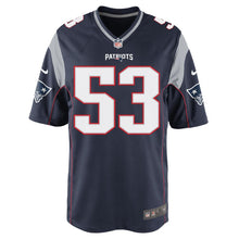 Load image into Gallery viewer, Nike Kyle Van Noy #53 Game Jersey-Navy