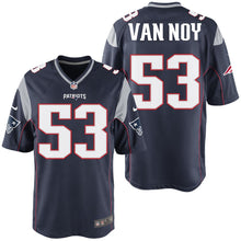 Load image into Gallery viewer, Nike Kyle Van Noy #53 Game Jersey-Navy