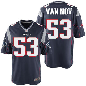 Nike Kyle Van Noy #53 Game Jersey-Navy