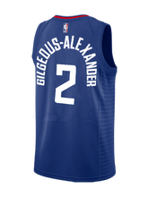 Load image into Gallery viewer, 2 - LA Clippers Shai Gilgeous-Alexander Icon Swingman Jersey - Blue