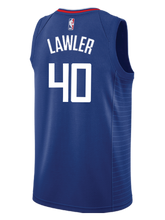 Load image into Gallery viewer, 40 - LA Clippers Ralph Lawler Icon Swingman Jersey - Blue
