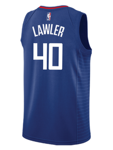 40 - LA Clippers Ralph Lawler Icon Swingman Jersey - Blue