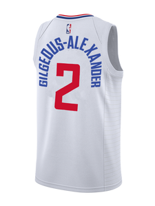 2 - LA Clippers Shai Gilgeous-Alexander Association Swingman Jersey - White