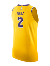 Load image into Gallery viewer, 2 - Los Angeles Lakers Lonzo Ball Icon Edition Authentic Jersey - Gold