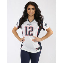 Load image into Gallery viewer, Ladies Nike Tom Brady Game Jersey-White