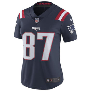 Ladies Nike Rob Gronkowski Color Rush Limited Jersey-Navy