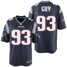 Load image into Gallery viewer, Nike Lawrence Guy #93 Game Jersey-Navy