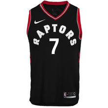 Load image into Gallery viewer, 07 - Raptors Adult Swingman Statement Jersey - Lowry - Black
