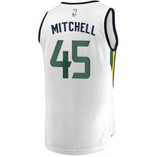 Load image into Gallery viewer, 45 - Association FastBreak Replica Jersey - MensApparelJerseys - Utah Jazz - Mitchell Donovan - Primary - White