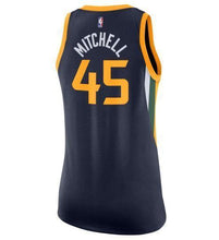 Load image into Gallery viewer, 45 - Icon Swingman Jersey - WomensApparelJerseys - Utah Jazz - Mitchell Donovan - Primary - Navy