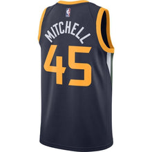 Load image into Gallery viewer, 45 - Icon Swingman Jersey - MensApparelJerseys - Utah Jazz - Mitchell Donovan - Primary - Navy