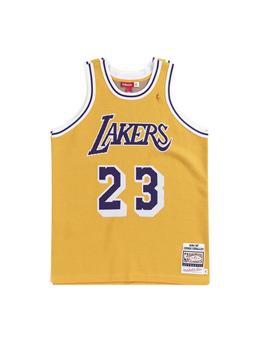 23 - Los Angeles Lakers Ceballos Merino Knit Jersey - Gold