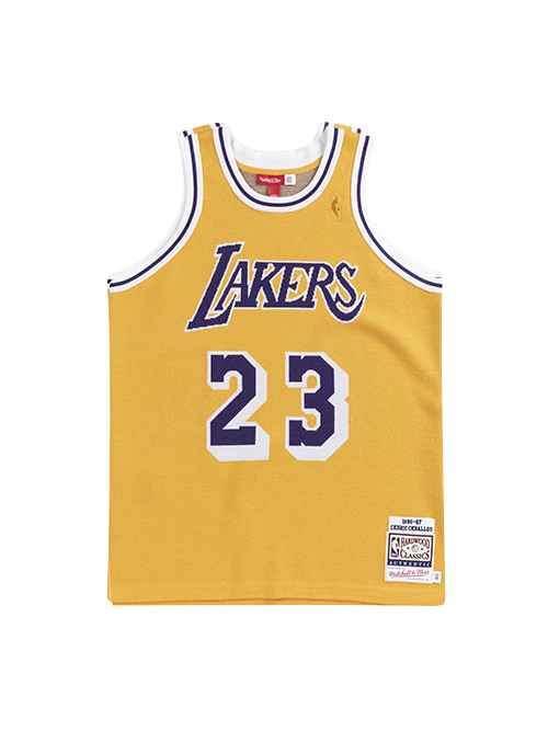 23 - Los Angeles Lakers Ceballos Merino Knit Jersey - Gold