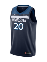 Load image into Gallery viewer, 20 - Minnesota Timberwolves Josh Okogie Icon Authentic Jersey - Grey