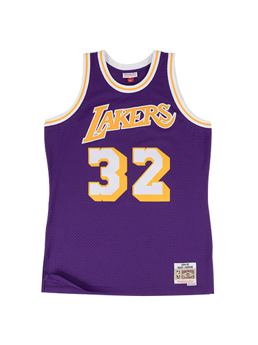 32 - Los Angeles Lakers Johnson 84 Swingman Jersey - Purple