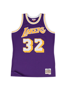 32 - Los Angeles Lakers Johnson 84 Swingman Jersey - Purple