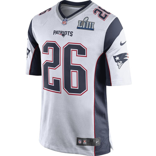 Nike Sony Michel SB53 Game Jersey-White