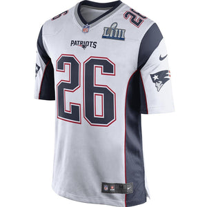 Nike Sony Michel SB53 Game Jersey-White