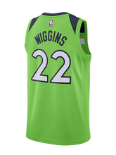 Load image into Gallery viewer, 22 - Minnesota Timberwolves Andrew Wiggins Statement Swingman Jersey - Green