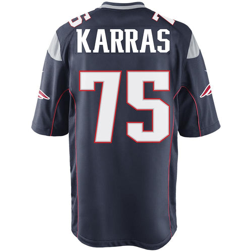 Nike Ted Karras #75 Game Jersey-Navy