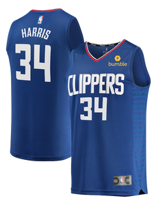 34 - LA Clippers Tobias Harris Icon Jersey - Blue