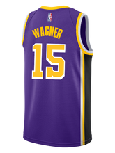 Load image into Gallery viewer, 15 - Los Angeles Lakers Moritz Wagner Statement Edition Swingman Jersey - Purple