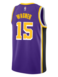 15 - Los Angeles Lakers Moritz Wagner Statement Edition Swingman Jersey - Purple