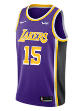 Load image into Gallery viewer, 15 - Los Angeles Lakers Moritz Wagner Statement Edition Swingman Jersey - Purple