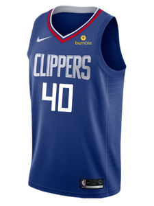 40 - LA Clippers Ralph Lawler Icon Swingman Jersey - Blue
