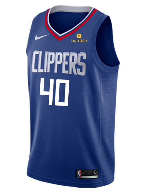 40 - LA Clippers Ralph Lawler Icon Swingman Jersey - Blue