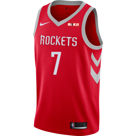 7 - Carmelo Anthony Houston Rockets Icon Edition Swingman Jersey - Red