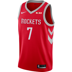 7 - Carmelo Anthony Houston Rockets Icon Edition Swingman Jersey - Red
