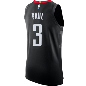 3 - Chris Paul Houston Rockets Statement Edition Authentic Jersey - Black