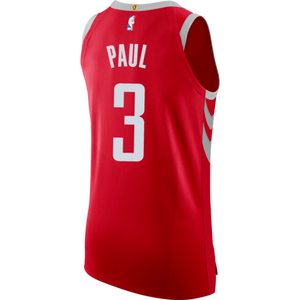 3 - Chris Paul Houston Rockets Icon Edition Authentic Jersey - Red