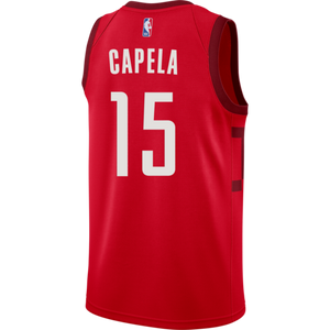15 - Clint Capela Houston Rockets Earned Edition Swingman Jersey - Red
