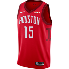 Load image into Gallery viewer, 15 - Clint Capela Houston Rockets Earned Edition Swingman Jersey - Red
