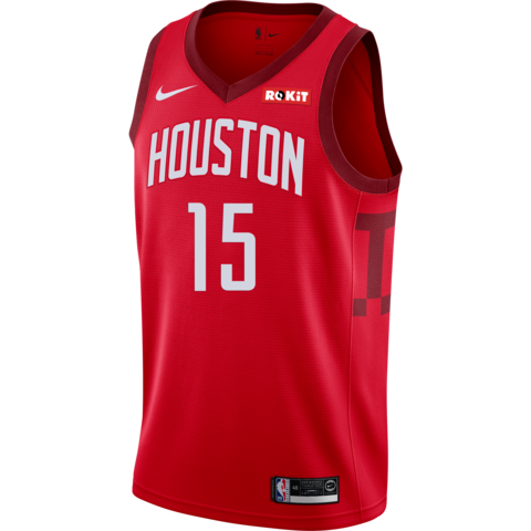 15 - Clint Capela Houston Rockets Earned Edition Swingman Jersey - Red