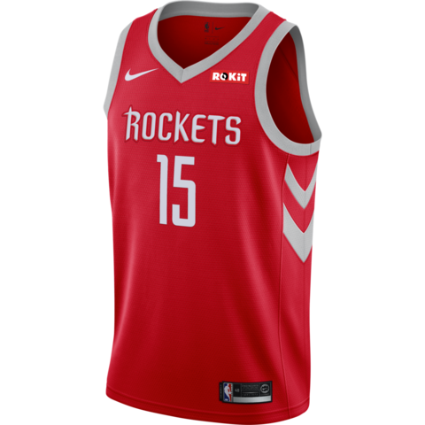 15 - Clint Capela Houston Rockets Icon Edition Swingman Jersey - Red