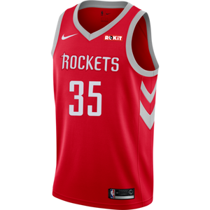 35 - Kenneth Faried Houston Rockets Icon Edition Swingman Jersey - Red