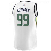 Load image into Gallery viewer, 99 - Association Fastbreak Replica Jersey - MensApparelJerseys - Utah Jazz - Crowder Jae - Primary - White