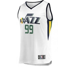 Load image into Gallery viewer, 99 - Association Fastbreak Replica Jersey - MensApparelJerseys - Utah Jazz - Crowder Jae - Primary - White