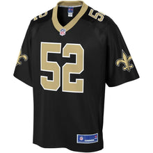 Load image into Gallery viewer, Men&#39; NFL Pro Line Craig Robertson Black New Orleans Saints Player Jersey