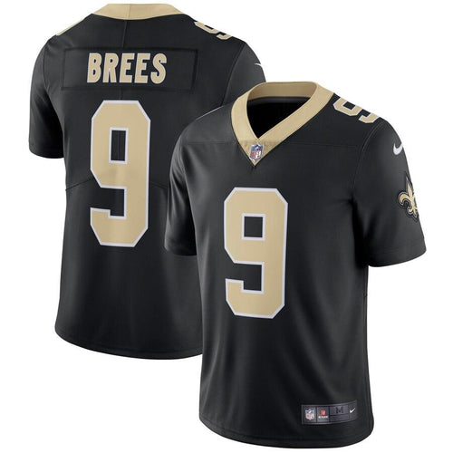 Men' Nike Drew Brees Black New Orleans Saints Vapor Untouchable Limited Player Jersey
