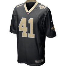 Load image into Gallery viewer, Men&#39; Nike Alvin Kamara Black New Orleans Saints Game Jersey