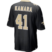 Load image into Gallery viewer, Men&#39; Nike Alvin Kamara Black New Orleans Saints Game Jersey